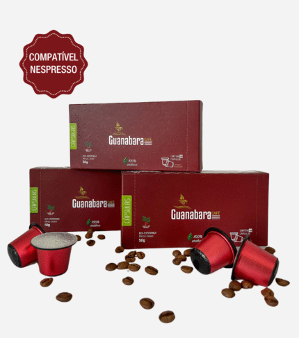 Kit 30 Cápsulas de café Guanabara Especial Clássico compatível Nespresso