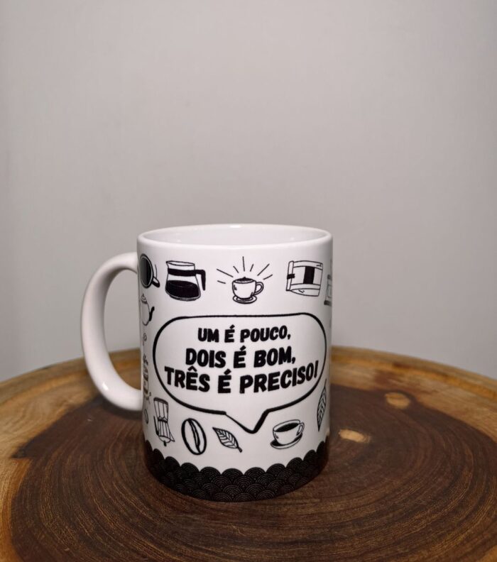 Caneca de Porcelana Guanabara Café - Imagem 1