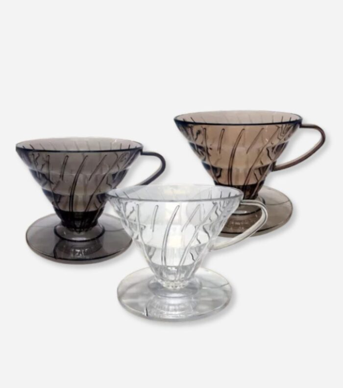 Porta Filtro Guanabara Café V60 Cônico Acrílico com brinde - Imagem 1