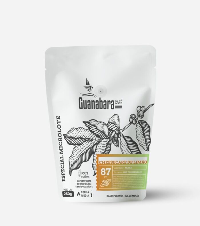 Café Guanabara Especial Microlote Cheesecake de Limão - 250g - Sul de Minas - 100% Arábica - Imagem 1