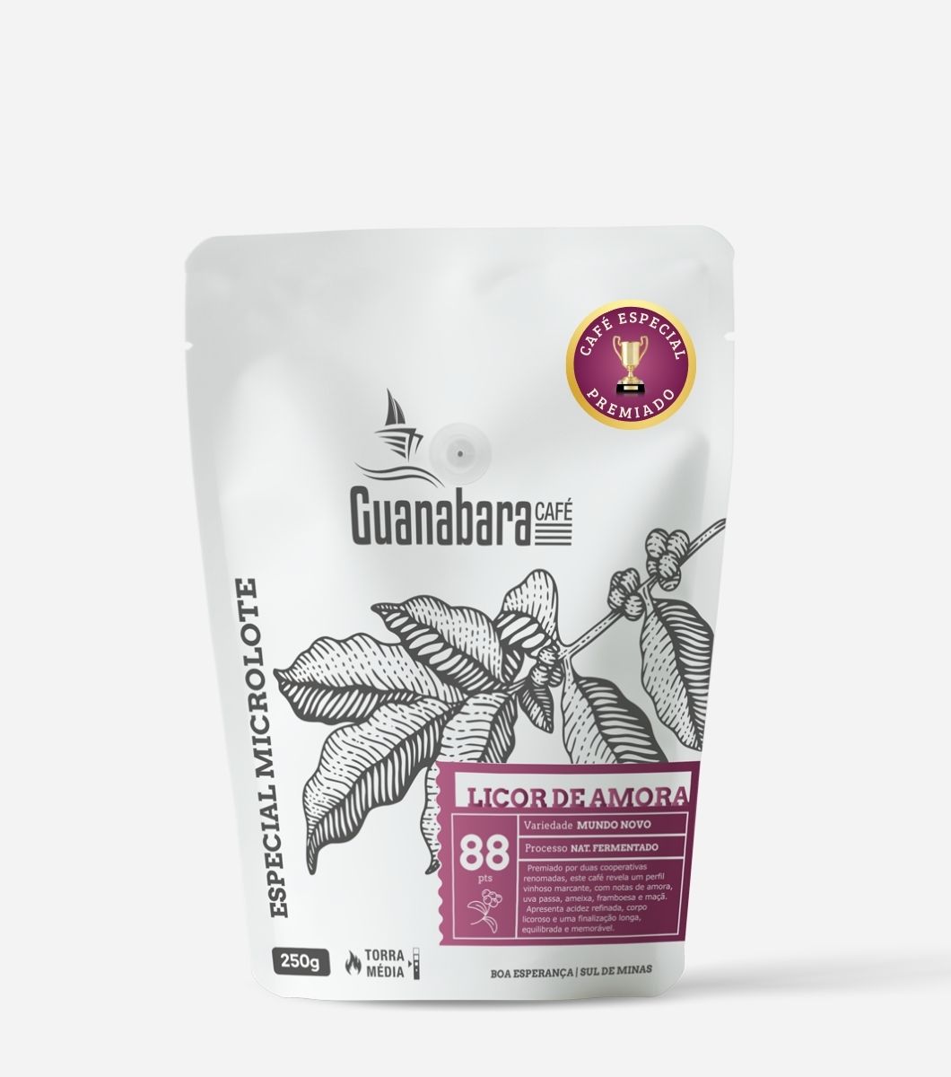 15436805087-produtos-do-site-1060-x-1200-px-2026-02-09t142253-723.jpg Café Guanabara Especial Licor de Amora - 250g - Sul de Minas - 100% Arábica - Imagem 1